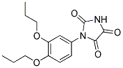 1-(3,4-DIPROPOXYPHENYL)IMIDAZOLIDINE-2,4,5-TRIONE 结构式