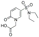 [5-[(DIETHYLAMINO)SULFONYL]-2-OXOPYRIDIN-1(2H)-YL]ACETIC ACID 结构式