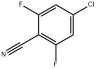 4-氯-2,6-二氟苯甲腈 结构式