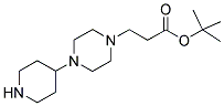 3-(4-PIPERIDIN-4-YL-PIPERAZIN-1-YL)-PROPIONIC ACID TERT-BUTYL ESTER 结构式