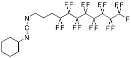 N-CYCLOHEXYL-N'-[3-(PERFLUOROOCTYL)PROPYL]CARBODIIMIDE 结构式