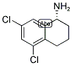 (R)-5,7-DICHLORO-1,2,3,4-TETRAHYDRO-NAPHTHALEN-1-YLAMINE 结构式