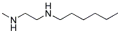 N-METHYL-N'-HEXYL ETHYLENEDIAMINE 结构式