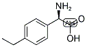 (R)-AMINO-(4-ETHYL-PHENYL)-ACETIC ACID 结构式