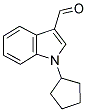 1-CYCLOPENTYL-1H-INDOLE-3-CARBALDEHYDE 结构式