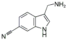 6-CYANO-1H-INDOL-3-METHYLAMINE 结构式