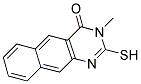 2-MERCAPTO-3-METHYLBENZO[G]QUINAZOLIN-4(3H)-ONE 结构式