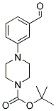 1-(3-FORMYL-PHENYL)-PIPERAZINE-4-CARBOXYLIC ACID TERT-BUTYL ESTER 结构式