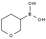 四氢吡喃-3-硼酸 结构式