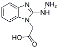 (2-Hydrazino-benzoimidazol-1-yl)-acetic acid 结构式