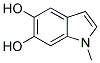 1-METHYL-1H-INDOLE-5,6-DIOL 结构式