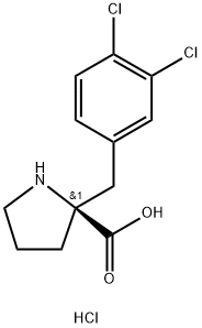 (S)-2-(3,4-Dichlorobenzyl)pyrrolidine-2-carboxylicacidhydrochloride
