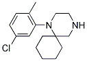 1-(5-CHLORO-2-METHYLPHENYL)-1,4-DIAZASPIRO[5.5]UNDECANE 结构式