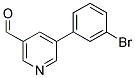 5-(3-BROMOPHENYL)NICOTINALDEHYDE 结构式