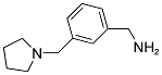 1-[3-(PYRROLIDIN-1-YLMETHYL)PHENYL]METHANAMINE 结构式