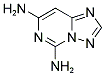 [1,2,4]TRIAZOLO[1,5-C]PYRIMIDINE-5,7-DIAMINE 结构式