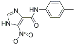 N-(4-METHYLPHENYL)-5-NITRO-1H-IMIDAZOLE-4-CARBOXAMIDE 结构式