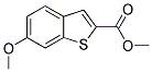 6-METHOXY-BENZO[B]THIOPHENE-2-CARBOXYLIC ACID METHYL ESTER 结构式