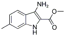 3-AMINO-6-METHYL-1H-INDOLE-2-CARBOXYLIC ACID METHYL ESTER 结构式