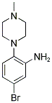 5-BROMO-2-(4-METHYLPIPERAZIN-1-YL)ANILINE 结构式