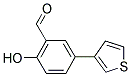 2-HYDROXY-5-(3-THIENYL)BENZALDEHYDE 结构式