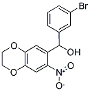 (3-BROMO-PHENYL)-(7-NITRO-2,3-DIHYDRO-BENZO[1,4]DIOXIN-6-YL)-METHANOL 结构式