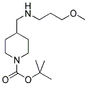 4-[(3-METHOXY-PROPYLAMINO)-METHYL]-PIPERIDINE-1-CARBOXYLIC ACID TERT-BUTYL ESTER 结构式