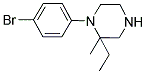 1-(4-BROMOPHENYL)-2-ETHYL-2-METHYLPIPERAZINE 结构式