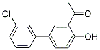 1-(3'-CHLORO-4-HYDROXY[1,1'-BIPHENYL]-3-YL)ETHANONE 结构式