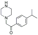 1-(4-ISOPROPYLPHENYL)-2-PIPERAZIN-1-YLETHANONE 结构式