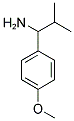 1-(4-METHOXYPHENYL)-2-METHYLPROPAN-1-AMINE 结构式