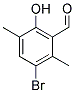 3-BROMO-6-HYDROXY-2,5-DIMETHYL-BENZALDEHYDE 结构式