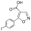 5-(4-IODO-PHENYL)-ISOXAZOLE-4-CARBOXYLIC ACID 结构式