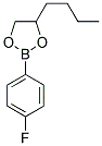 4-FLUOROBENZENEBORONIC ACID HEXYLENE GLYCOL CYCLIC ESTER 结构式