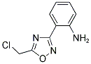 2-(5-CHLOROMETHYL-[1,2,4]OXADIAZOL-3-YL)-ANILINE 结构式