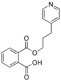 PHTHALIC ACID MONO-(3-PYRIDIN-4-YL-PROPYL) ESTER 结构式