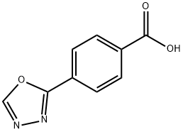 4-(1,3,4-噁二唑-2-基)-苯甲酸 结构式