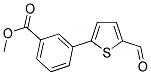 METHYL 3-(5-FORMYL-2-THIENYL)BENZOATE 结构式