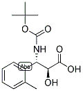 N-BOC-3-(S)-AMINO-2-(S)-HYDROXY-3-O-TOLYL-PROPIONIC ACID 结构式