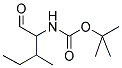 (1-FORMYL-2-METHYL-BUTYL)-CARBAMIC ACID TERT-BUTYL ESTER 结构式