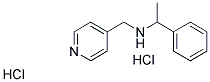 (1-PHENYL-ETHYL)-PYRIDIN-4-YLMETHYL-AMINE DIHYDROCHLORIDE 结构式