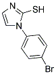 1-(4-BROMOPHENYL)-1H-IMIDAZOLE-2-THIOL 结构式