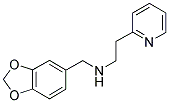 BENZO[1,3]DIOXOL-5-YLMETHYL-(2-PYRIDIN-2-YL-ETHYL)-AMINE 结构式