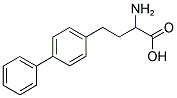 2-AMINO-4-BIPHENYL-4-YL-BUTYRIC ACID 结构式