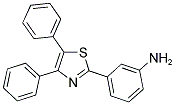 3-(4,5-DIPHENYL-THIAZOL-2-YL)-PHENYLAMINE 结构式