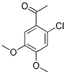 1-(2-CHLORO-4,5-DIMETHOXYPHENYL)ETHANONE 结构式