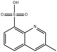 3-甲基-8-喹啉磺酸 结构式