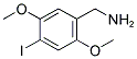 2,5-DIMETHOXY-4-IODOBENZYLAMINE 结构式