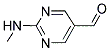 2-METHYLAMINO-PYRIMIDINE-5-CARBALDEHYDE 结构式