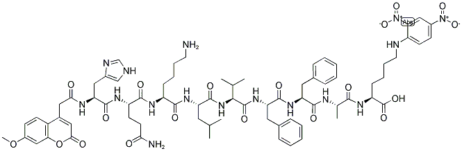 ALPHA-SECRETASE SUBSTRATE 1 结构式